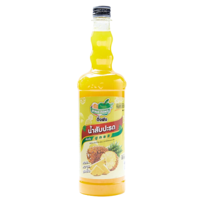 Ding Fong น้ำหวาน 760ml. รสสับปะรด