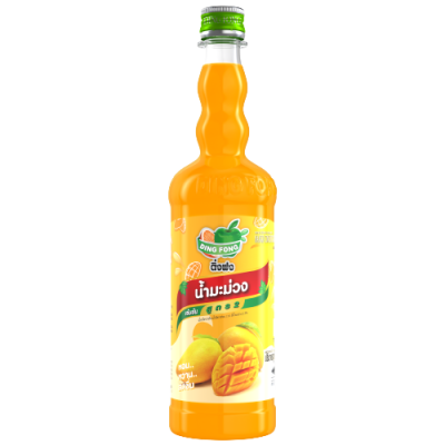 Ding Fong น้ำหวาน 760ml. รสมะม่วง