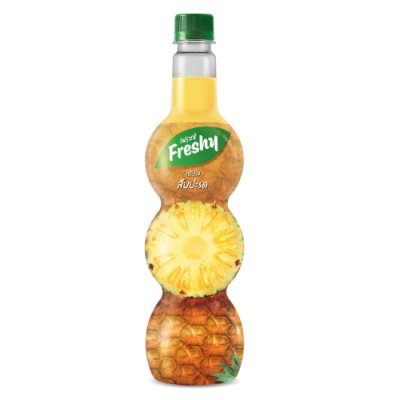 Freshy ไซรัปผสมน้ำสับปะรด 710ml.