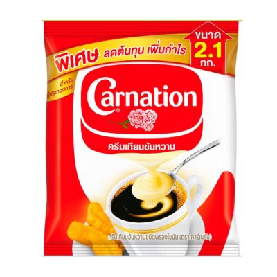 Carnation นมข้นหวาน 2.1 kg. (ถุง)