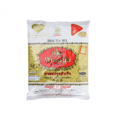 ชาตรามือ ใบชาแดงโกลด์ฉลากทอง 400g.