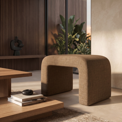 Cloud Curve Stool เก้าอี้สตูล ดีไซน์โค้งมนสวยงาม เนื้อสัมผัสนุ่ม