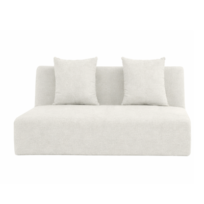 MONO BLOCK Sofa โซฟาดีไซน์เรียบหรูในแบบ Contemporary พนักพิงเรียบสะอาดตา