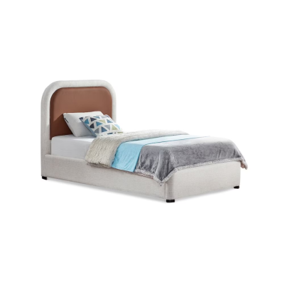 เตียงนอนมินิมอล (Minimalist Upholstered Bed) ดีไซน์เรียบง่าย อบอุ่น แข็งแรงทนทาน มีให้เลือก 3 ขนาด รหัส BR3004, BR3005 และ BR3006