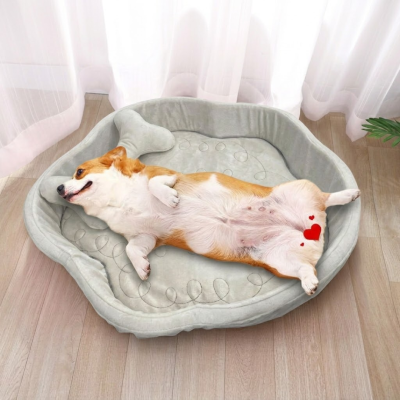 เบาะสัตว์เลี้ยงเพื่อสุขภาพ (Premium Pet Cushion) ดีไซน์มินิมอล นุ่มฟู หลับสบาย ระบายอากาศได้ดี รหัส BR6004