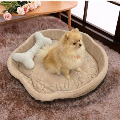 เบาะสัตว์เลี้ยงเพื่อสุขภาพ (Premium Pet Cushion) ดีไซน์มินิมอล นุ่มฟู หลับสบาย ระบายอากาศได้ดี รหัส BR6004
