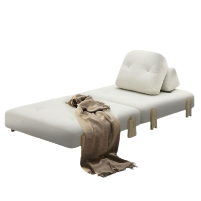 Nori Sofa โซฟา 2 ที่นั่ง ปรับเป็นเตียงได้ ดีไซน์มินิมอลอบอุ่น รหัส BRD001