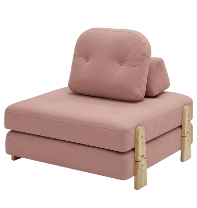 Nori Sofa โซฟา 2 ที่นั่ง ปรับเป็นเตียงได้ ดีไซน์มินิมอลอบอุ่น รหัส BRD001
