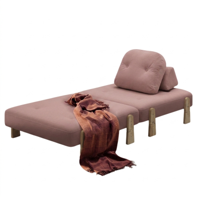 Nori Sofa โซฟา 2 ที่นั่ง ปรับเป็นเตียงได้ ดีไซน์มินิมอลอบอุ่น รหัส BRD001