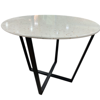 Outlet DOJO Round Top Dining Table - Tarazza