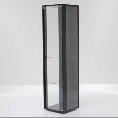 ตู้โชว์กระจก Fay 4 ชั้น พร้อมกุญแจ | ตู้โชว์มินิมอล หรู ปลอดภัย