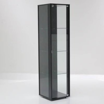 ตู้โชว์กระจก Fay 4 ชั้น พร้อมกุญแจ | ตู้โชว์มินิมอล หรู ปลอดภัย