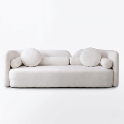 โซฟา 3-4 ที่นั่งสไตล์มินิมอล (Minimalist Grand Sofa) ขนาดใหญ่พิเศษ นุ่มสบาย ดีไซน์เรียบหรู รหัส BR2017