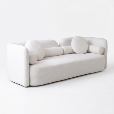 โซฟา 3-4 ที่นั่งสไตล์มินิมอล (Minimalist Grand Sofa) ขนาดใหญ่พิเศษ นุ่มสบาย ดีไซน์เรียบหรู รหัส BR2017