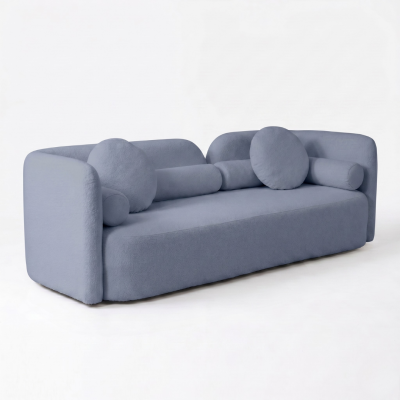 โซฟา 3-4 ที่นั่งสไตล์มินิมอล (Minimalist Grand Sofa) ขนาดใหญ่พิเศษ นุ่มสบาย ดีไซน์เรียบหรู รหัส BR2017
