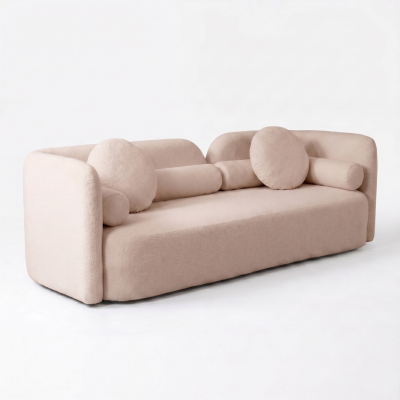 โซฟา 3-4 ที่นั่งสไตล์มินิมอล (Minimalist Grand Sofa) ขนาดใหญ่พิเศษ นุ่มสบาย ดีไซน์เรียบหรู รหัส BR2017