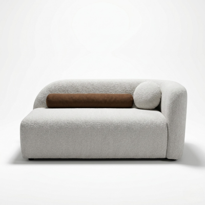โซฟา 2 ที่นั่งสไตล์มินิมอล (Minimalist Cozy Sofa) ดีไซน์เรียบง่าย อบอุ่น นุ่มสบาย รหัส BR2018