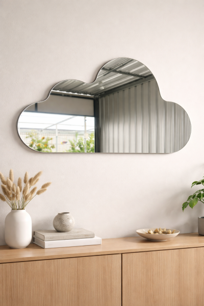 Cloudy Mirror – กระจกเงารูปก้อนเมฆ สไตล์มินิมอล