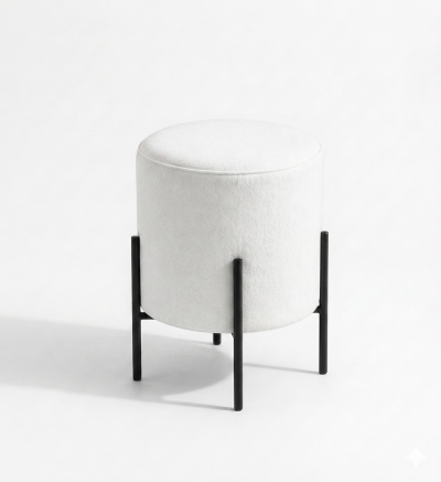 สตูลทรงกลมดีไซน์มินิมอล เหมาะสำหรับใช้นั่งหรือวางของ รหัส BR1007