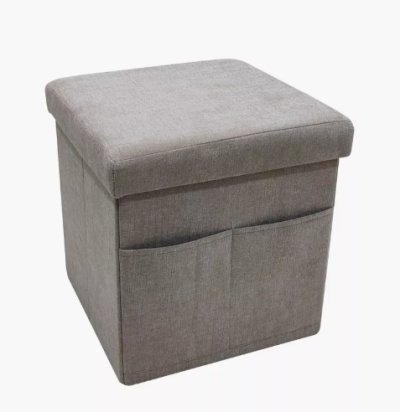 Stool Box เก้าอี้สตูล โครงไม้ ดีไซน์ทันสมัย ทรงสี่เหลี่ยม มีช่องเก็บของในตัว