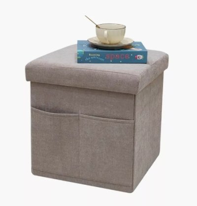 Stool Box เก้าอี้สตูล โครงไม้ ดีไซน์ทันสมัย ทรงสี่เหลี่ยม มีช่องเก็บของในตัว