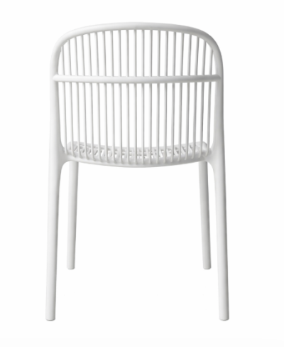 เก้าอี้สนาม รุ่น Linear Outdoor Armchair สีขาว