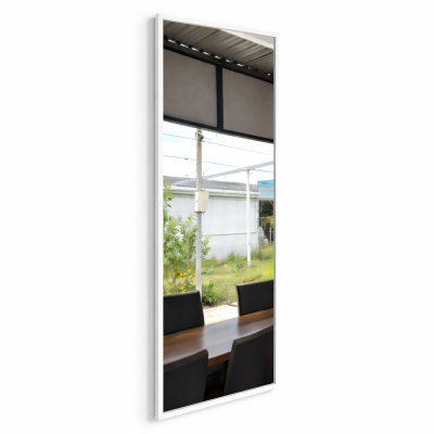 กระจกส่องตัว Minimal Frame White