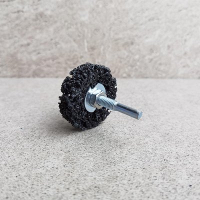 ลูกขัดสาหร่าย 2 size  50x15x6mm (มีแกน)