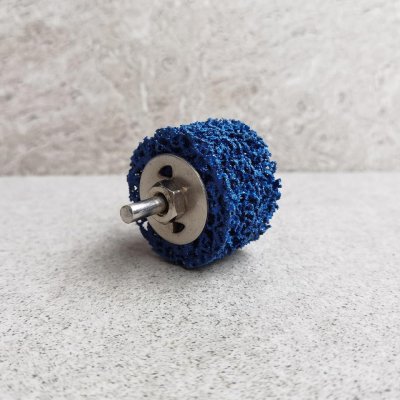 ลูกขัดสาหร่าย 2 size  50x30x6mm (มีแกน)