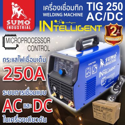 เครื่องเชื่อม TIG/STICK 250AM AC/DC MCU SUMO