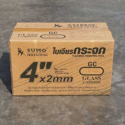 ใบเจียรกระจก 4” (บาง) 100x2mm. GC100 SUMO