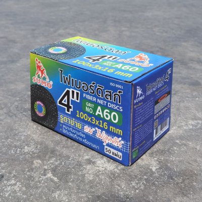 ใบขัดไฟเบอร์ดิส 4 A60 SUMO