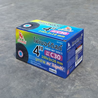 ใบขัดไฟเบอร์ดิส 4 C30 SUMO