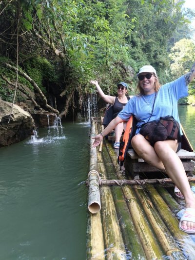1 Day tour Elephants bating, Monkey temples, Bamboo rafting, Night safari