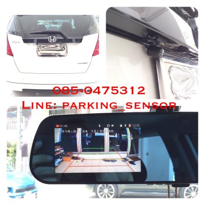 ตัวอย่างการติดตั้งกล้อง DVR 3in1 FullHD และการเก็บสายไฟซ้อน ไม่รกรุงรัง งานเนียนๆ