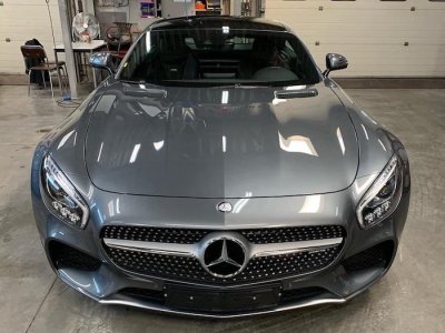 ขัดเคลือบสีรถ 3D รถ Mercedes-Benz GT