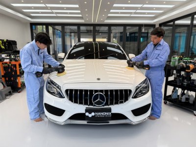 รถเข็นจัดเก็บอุปกรณ์ รถเข็นคาร์แคร์ 3D T02 น้ำยาขัดสีรถ 3D เคลือบแก้ว เครื่องขัดสีรถ