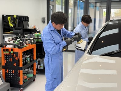 รถเข็นจัดเก็บอุปกรณ์ รถเข็นคาร์แคร์ 3D T02 น้ำยาขัดสีรถ 3D เคลือบแก้ว เครื่องขัดสีรถ