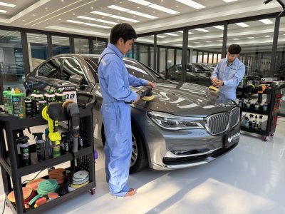 รถเข็นจัดเก็บอุปกรณ์ รถเข็นคาร์แคร์ 3D T02 น้ำยาขัดสีรถ 3D เคลือบแก้ว เครื่องขัดสีรถ