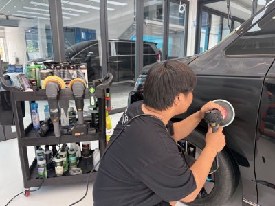 รถเข็นจัดเก็บอุปกรณ์ รถเข็นคาร์แคร์ 3D T02 น้ำยาขัดสีรถ 3D เคลือบแก้ว เครื่องขัดสีรถ