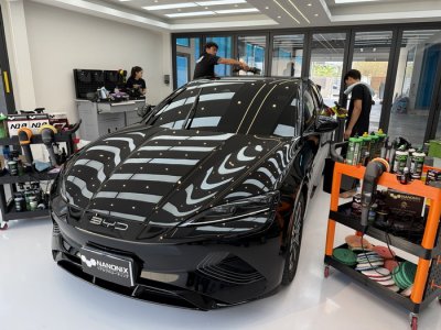 รถเข็นจัดเก็บอุปกรณ์ รถเข็นคาร์แคร์ 3D T02 น้ำยาขัดสีรถ 3D เคลือบแก้ว เครื่องขัดสีรถ