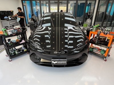 รถเข็นจัดเก็บอุปกรณ์ รถเข็นคาร์แคร์ 3D T02 น้ำยาขัดสีรถ 3D เคลือบแก้ว เครื่องขัดสีรถ