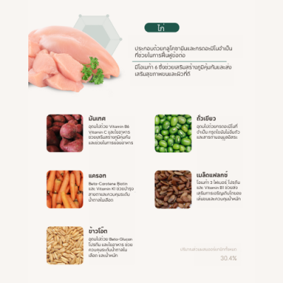 Hexa Kitty อาหารแมว เฮกซา รสไก่และเป็ด สูตรกำจัดก้อนขนและปรับสมดุลลำไส้ ขนาด 1.2 kg