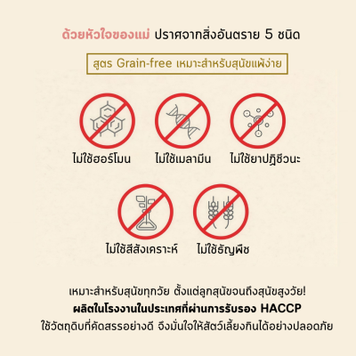 Mombless อาหารสุนัขเม็ดนิ่ม มัมเบลส รสแซลมอน (โปรตีน28%) ขนาด 1.2 kg