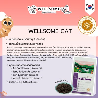 Wellsome Cat (Insect Protein)