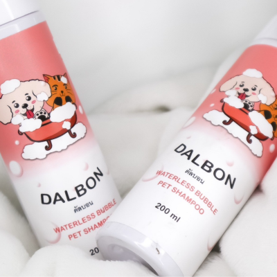 Dalbon Waterless Bubble Pet Shampoo