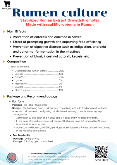 Rumen culture_feed additive