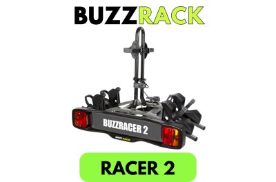 แร็คจักรยานท้ายรถ BuzzRack Racer 2 สำหรับบรรทุกจักยาน 2 คัน แร็คจักรยานหลังคารถ สามารถยึดกับตัวจักรยานได้ทุกยี่ห้อ 