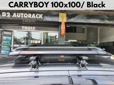 ถาดวางของบนหลังคา CARRYBOY Roofrack รุ่น CB535N Black Color 100x100 cm