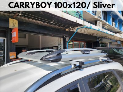 แร็คหลังคา CARRYBOY RoofRack รุ่น CB550N Sliver Color 100x120 cm